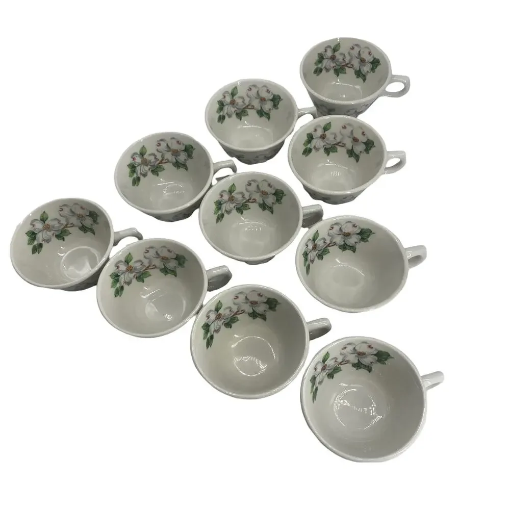 Vintage SYRACUSE China Dogwood Pattern Coffee Cup